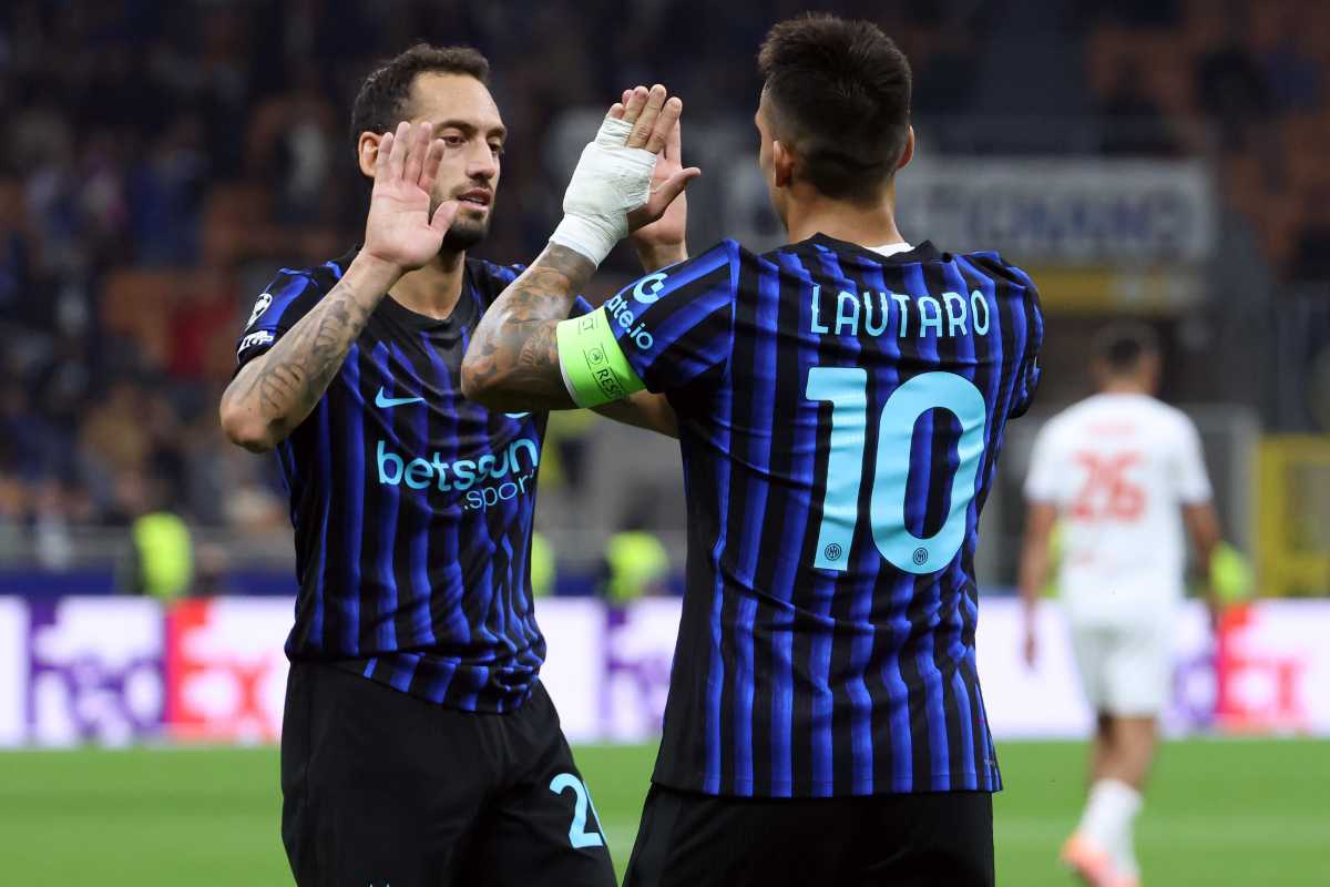 Lautaro Martinez in campo