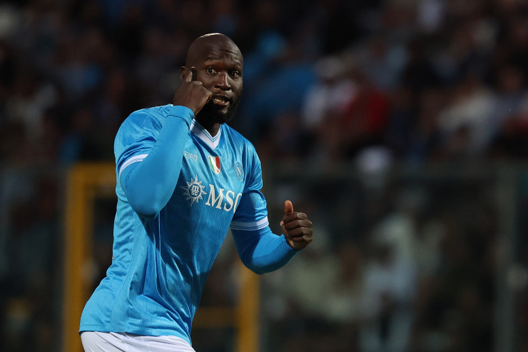 Romelu Lukaku, attaccante del Napoli