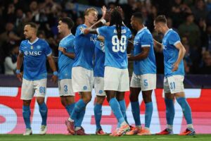 I giocatori del Napoli