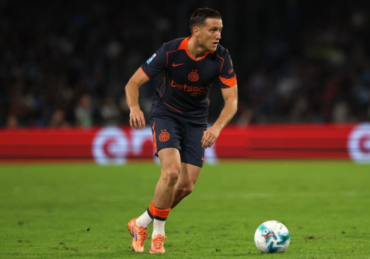 Piotr Zielinski in azione