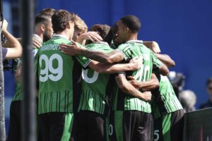 I giocatori del Sassuolo