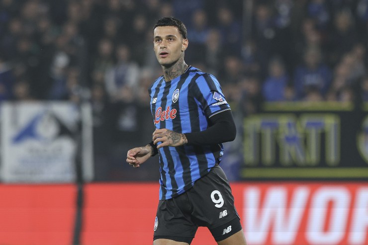 Gianluca Scamacca, attaccante dell'Atalanta