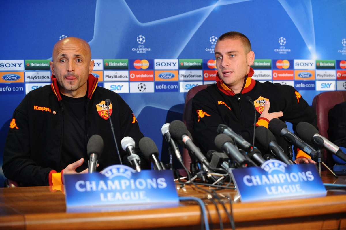Spalletti e De Rossi in conferenza
