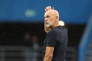 Pioli a bordo campo