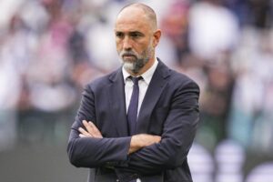Il tecnico della Juventus Igor Tudor
