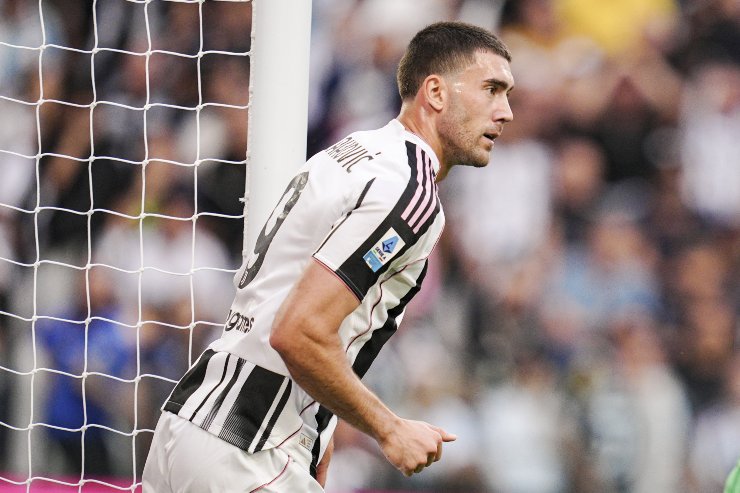 Dusan Vlahovic, attaccante della Juventus