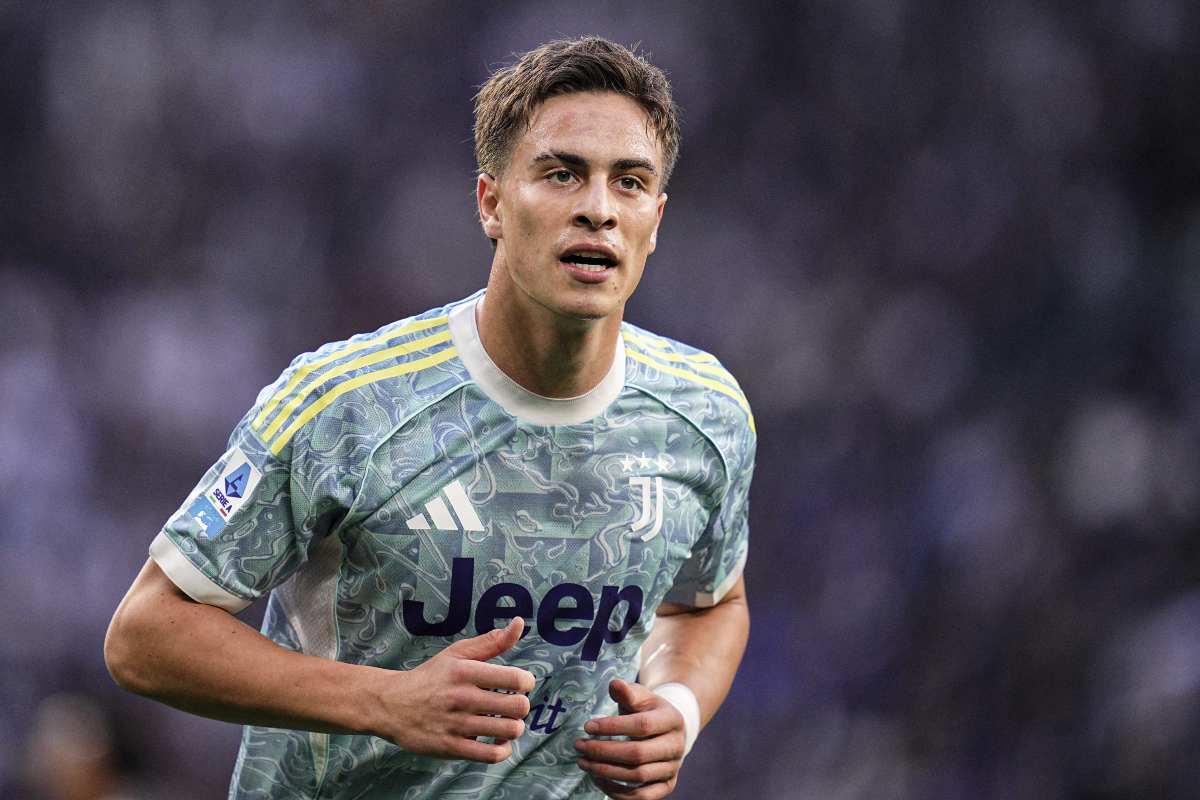 L'attaccante della Juventus, Kenan Yildiz
