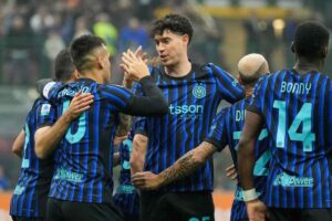 i giocatori dell'Inter