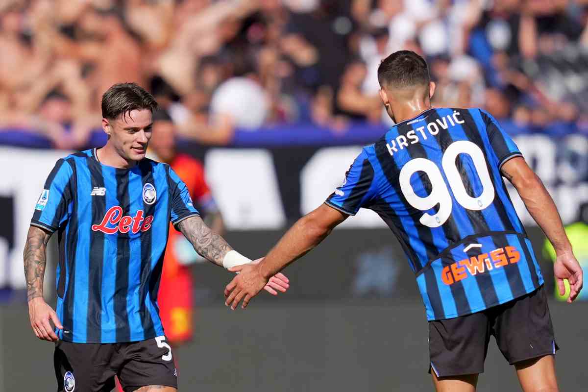 Krstovic dà il cinque a Zalewski