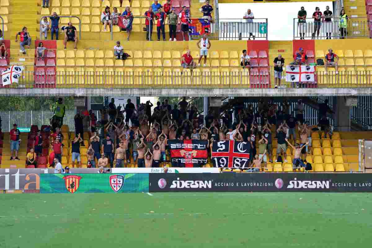 Lo stadio del Benevento