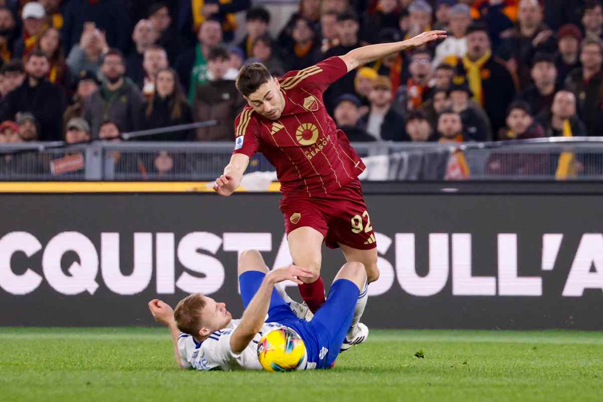 El Shaarawy in campo con la Roma