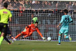 Giocatori in campo in Serie A