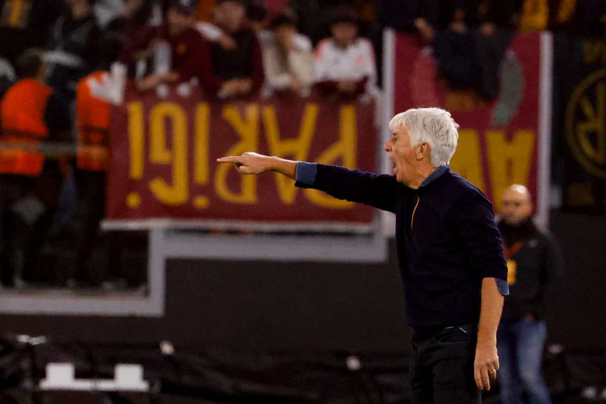 Gasperini a bordo campo