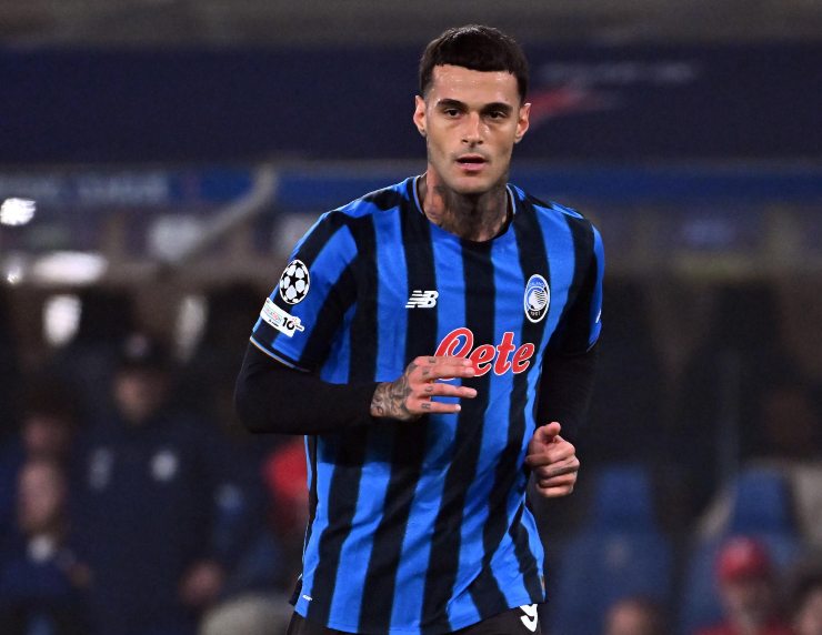 Gianluca Scamacca in azione