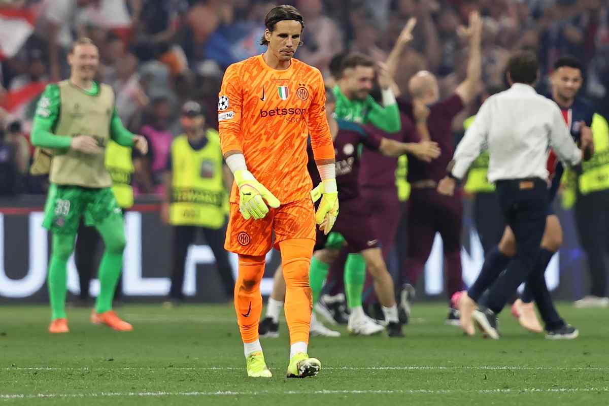 Sommer con la maglia dell'Inter