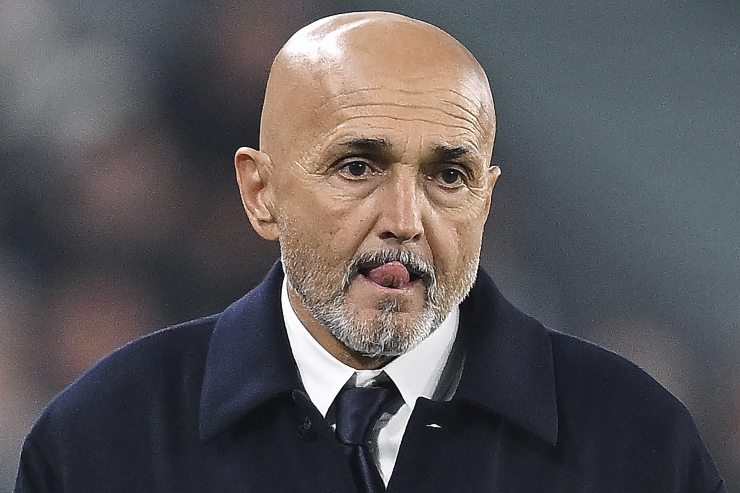 Luciano Spalletti sulla panchina bianconera