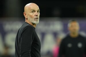 Stefano Pioli in panchina