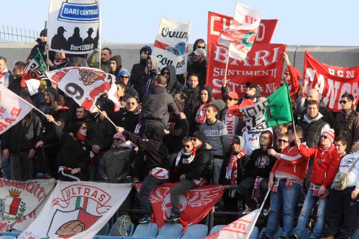 Tifosi del Bari in trasferta