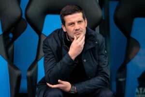 Chivu sulla panchina dell'Inter