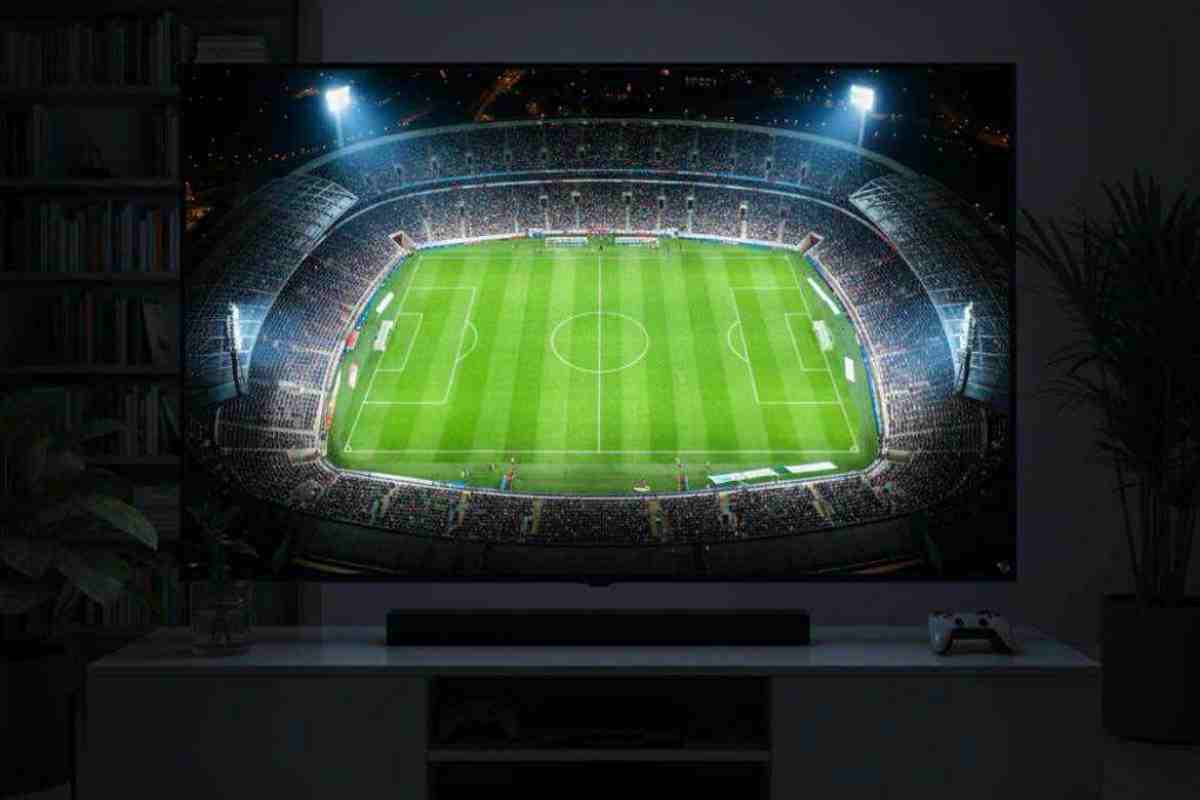 Il campo visto dall'alto