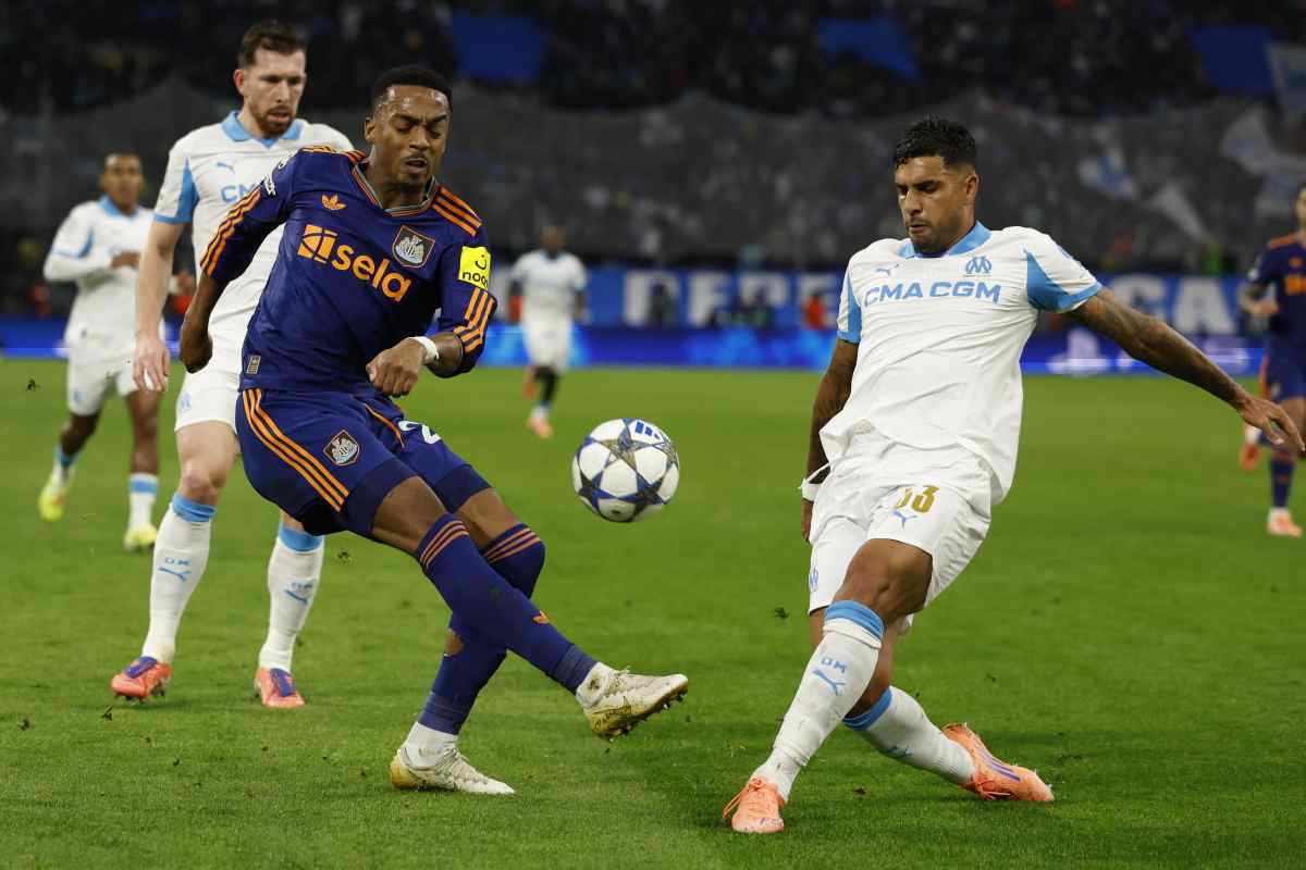 Palmieri con la maglia dell'OM