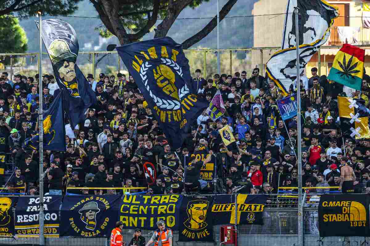 I tifosi della Juve Stabia