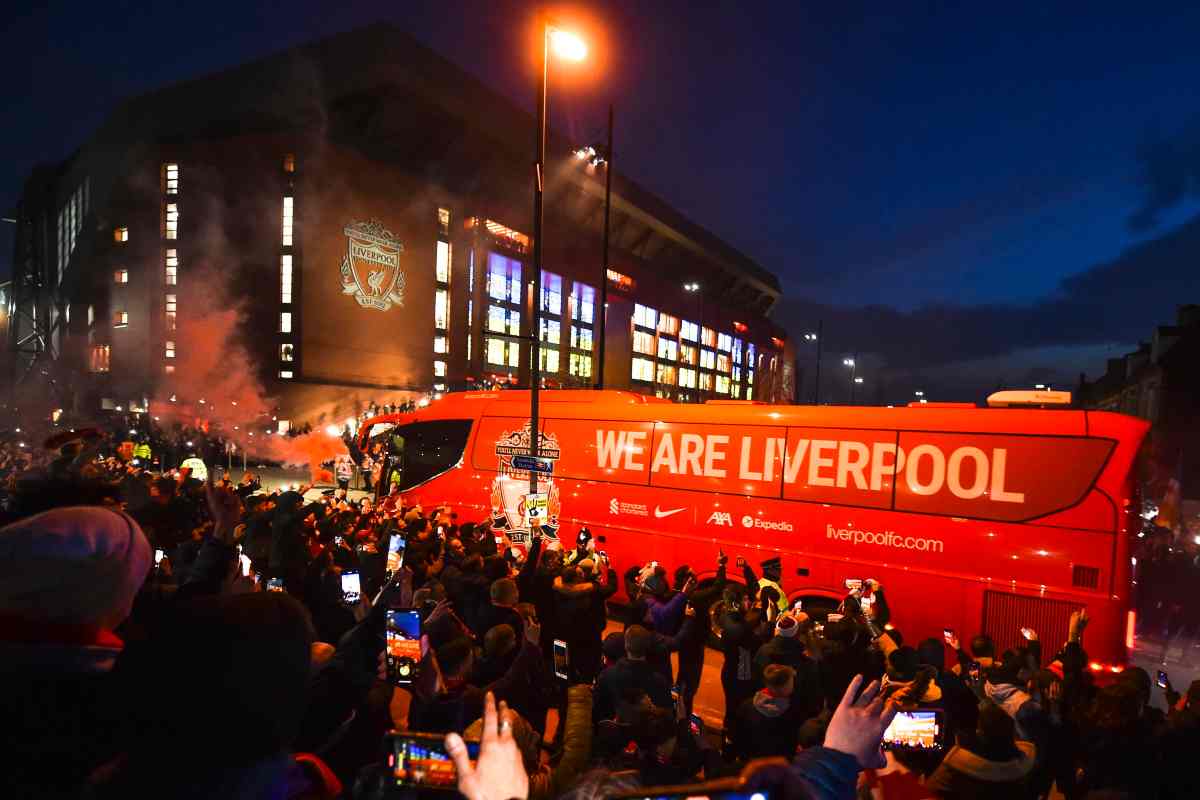 I tifosi del Liverpool