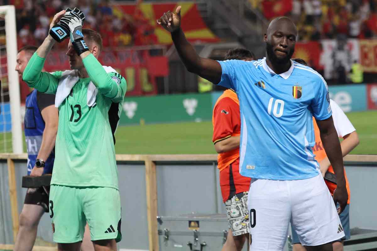 Lukaku impegnato in Nazionale