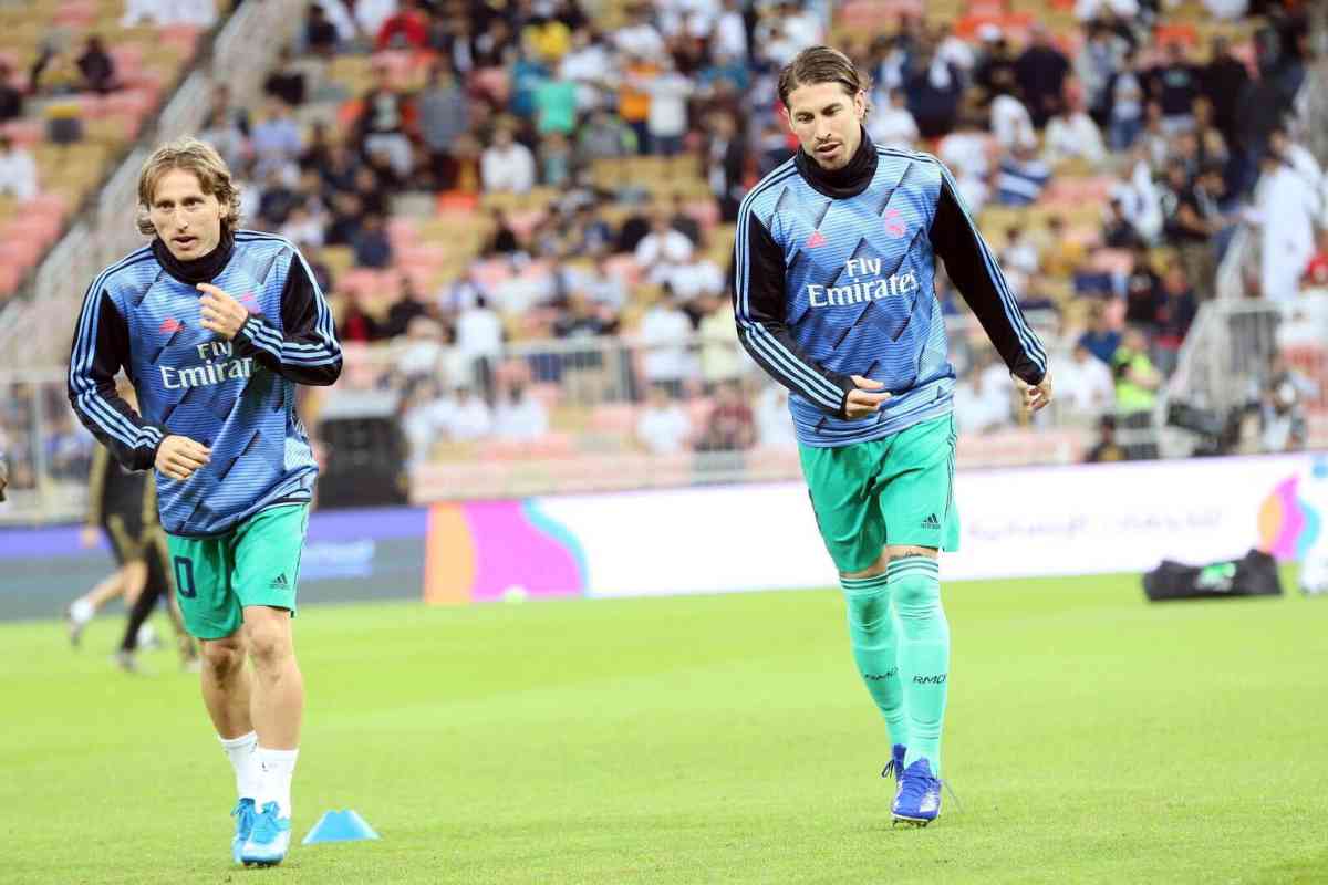 Modric e Sergio Ramos
