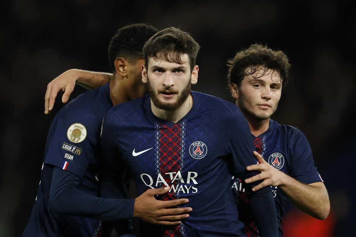 giocatori del PSG