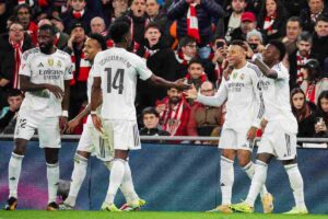 i giocatori del Real Madrid