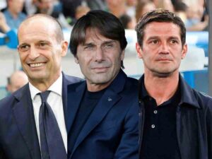 Allegri Conte e Chivu