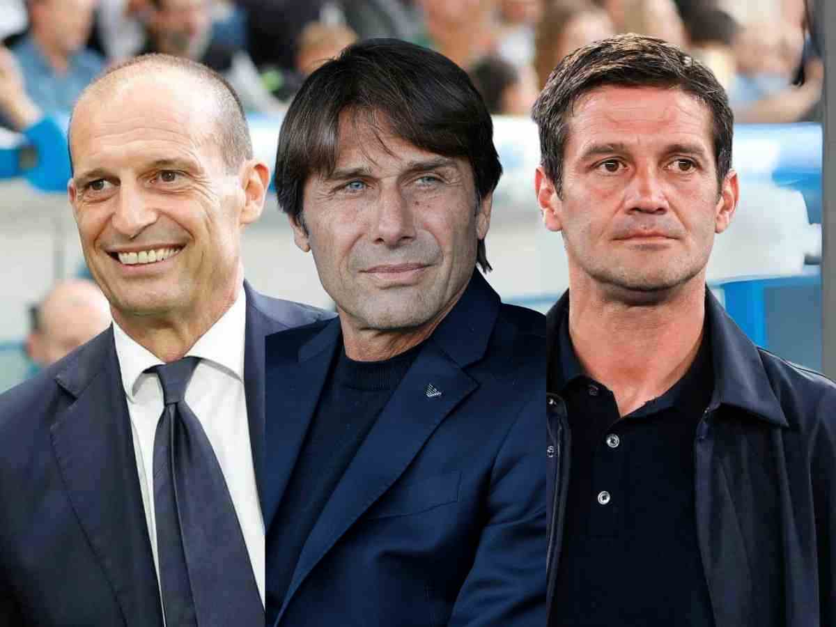 Allegri Conte e Chivu